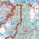 Chequamegon-Nicolet NF Forest Visitor Map - Washburn and Great Divide Ranger District Preview 3