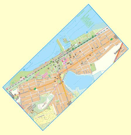 Balatonföldvár city map, várostérkép Preview 1