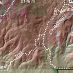 Saguaro National Park East - NPS Map - Hike Arizona - Bike Arizona Preview 2