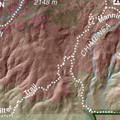 Saguaro National Park East - NPS Map - Hike Arizona - Bike Arizona Preview 2
