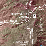 Saguaro National Park East - NPS Map - Hike Arizona - Bike Arizona Preview 3