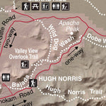 Saguaro West National Park - NPS Map - Hike Arizona - Bike Arizona Preview 3