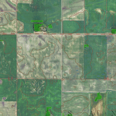 MN-WOOD LAKE NW: GeoChange 1958-2013 Preview 2