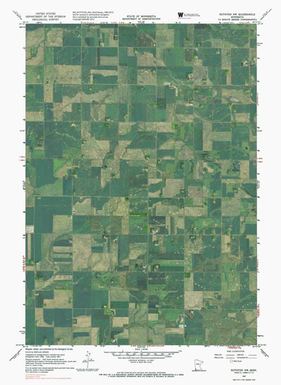 MN-RUTHTON NW: GeoChange 1965-2013 Preview 1
