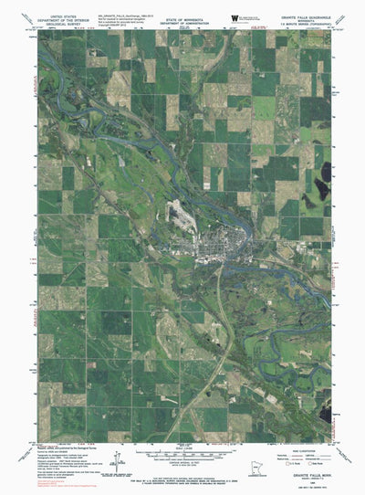 MN-GRANITE FALLS: GeoChange 1964-2013 Preview 1