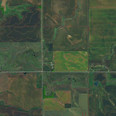 SD-FLANDREAU NW: GeoChange 1961-2014 Preview 2