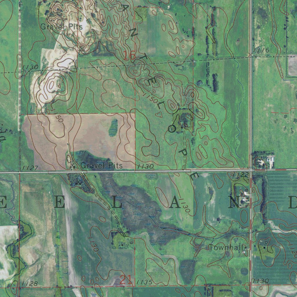 Gary Mn Map MN-GARY SE: GeoChange 1965-2013 Map by Western Michigan University ...