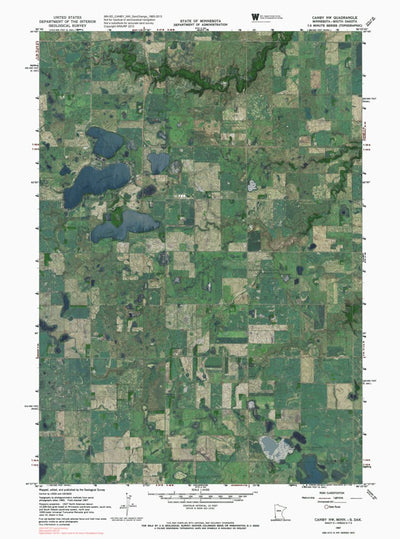 MN-SD-CANBY NW: GeoChange 1965-2013 Preview 1
