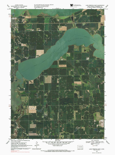 SD-LAKE PRESTON EAST: GeoChange 1964-2014 Preview 1