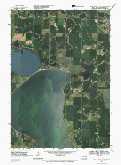 SD-LAKE PRESTON WEST: GeoChange 1964-2014 Preview 1