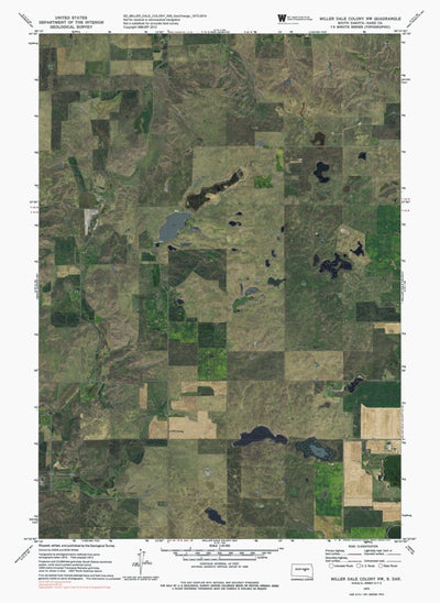 SD-MILLER DALE COLONY NW: GeoChange 1973-2014 Preview 1