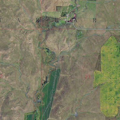 SD-COTTONWOOD LAKE: GeoChange 1973-2014 Preview 3