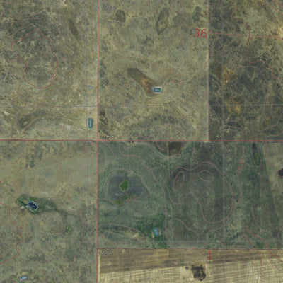SD-THOMAS LAKE SW: GeoChange 1973-2014 Preview 2