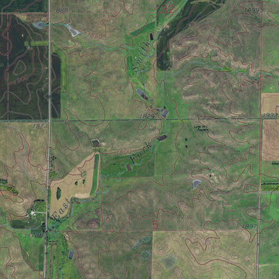 SD-WESSINGTON SPRINGS SW: GeoChange 1973-2014 Preview 3