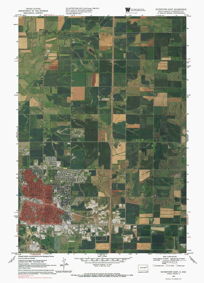 SD-WATERTOWN EAST: GeoChange 1966-2014 Preview 1