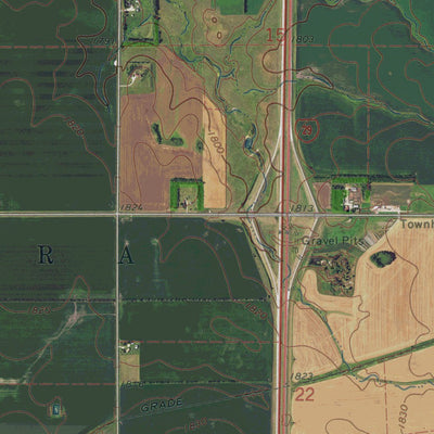 SD-WATERTOWN EAST: GeoChange 1966-2014 Preview 2