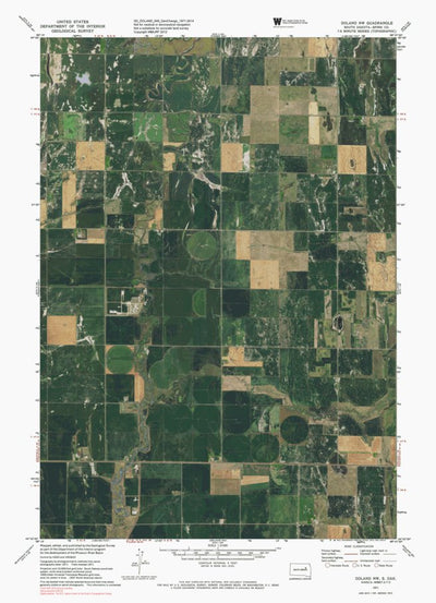 SD-DOLAND NW: GeoChange 1971-2014 Preview 1