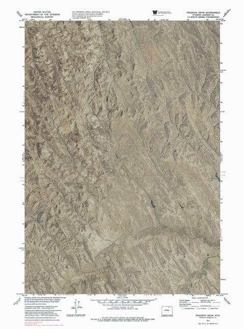 WY-FREDRICK DRAW: GeoChange 1970-2012 Preview 1