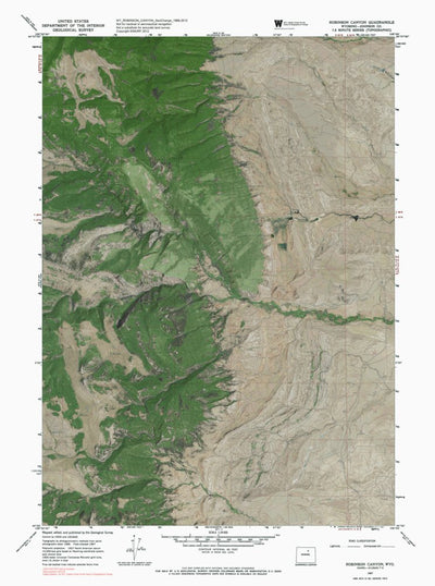 WY-ROBINSON CANYON: GeoChange 1966-2012 Preview 1