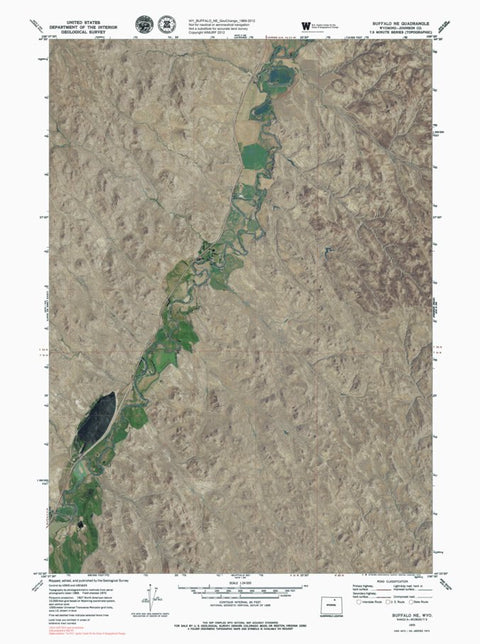 WY-BUFFALO NE: GeoChange 1969-2012 Preview 1