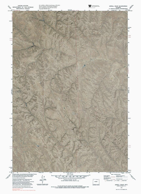 WY-JEWELL DRAW: GeoChange 1970-2012 Preview 1