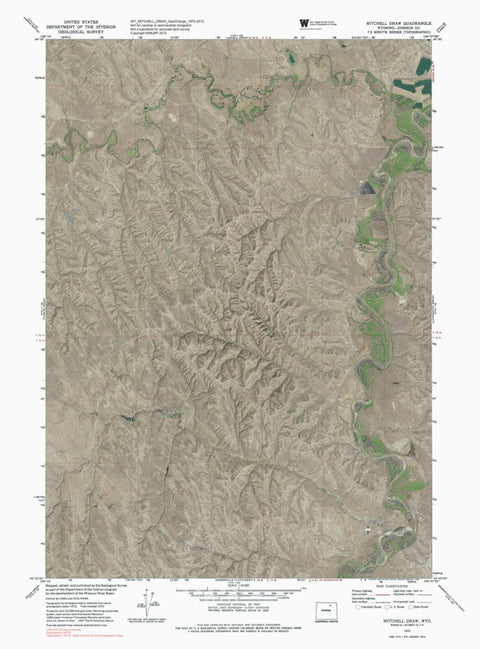 WY-MITCHELL DRAW: GeoChange 1970-2012 Preview 1