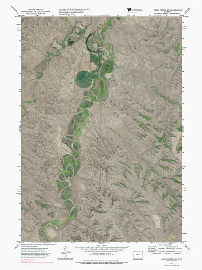WY-CABIN CREEK SE: GeoChange 1970-2012 Preview 1