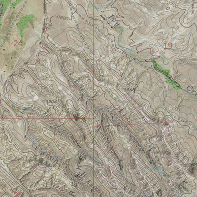 WY-CABIN CREEK SE: GeoChange 1970-2012 Preview 2