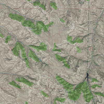 WY-CABIN CREEK SE: GeoChange 1970-2012 Preview 3