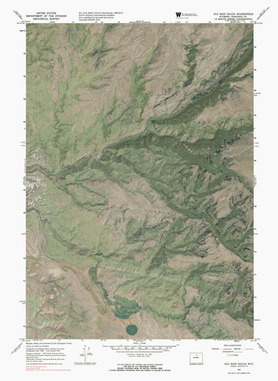 WY-OLD MAID GULCH: GeoChange 1966-2012 Preview 1