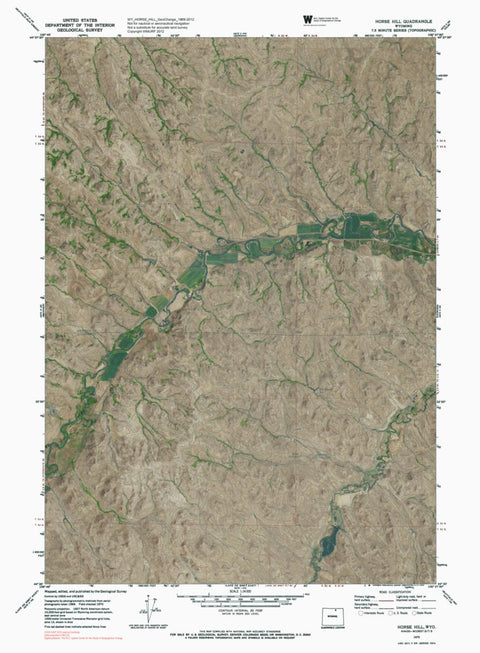 WY-HORSE HILL: GeoChange 1969-2012 Preview 1