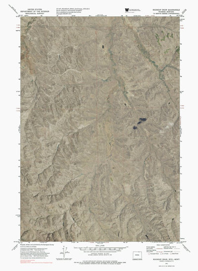 WY-MT-ROUNDUP DRAW: GeoChange 1970-2012 Preview 1