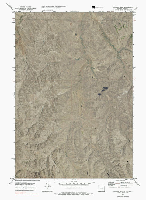 WY-MT-ROUNDUP DRAW: GeoChange 1970-2012 Preview 1