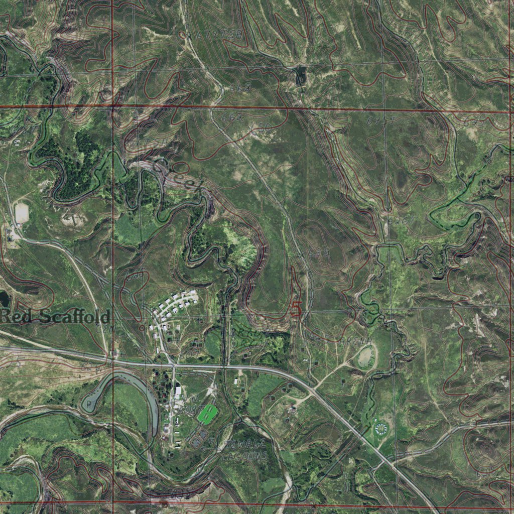 SD-RED SCAFFOLD: GeoChange 1973-2014 Map by Western Michigan University ...