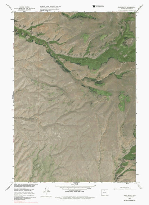 WY-BUSH BUTTE: GeoChange 1957-2012 Preview 1