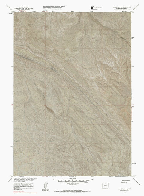 WY-MANDERSON NE: GeoChange 1958-2012 Preview 1