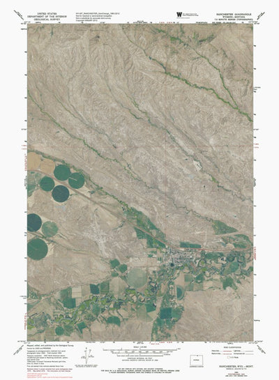 WY-MT RANCHESTER: GeoChange 1963-2012 Preview 1