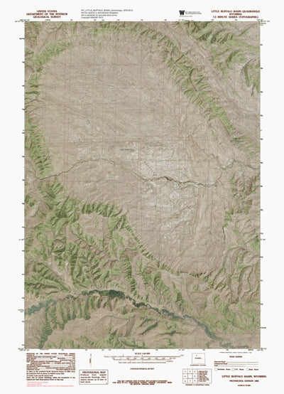 WY-LITTLE BUFFALO BASIN: GeoChange 1976-2012 Preview 1