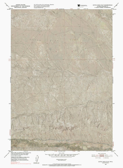 WY-DUTCH NICK FLAT: GeoChange 1949-2012 Preview 1