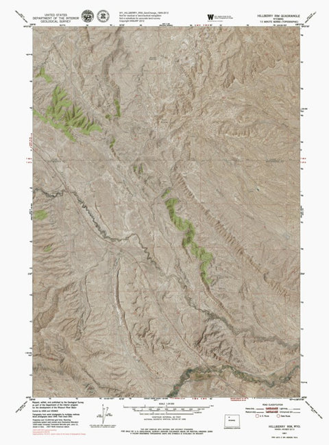 WY-HILLBERRY RIM: GeoChange 1949-2012 Preview 1