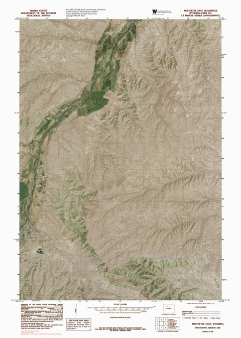 WY-MEETEETSE EAST: GeoChange 1976-2012 Preview 1