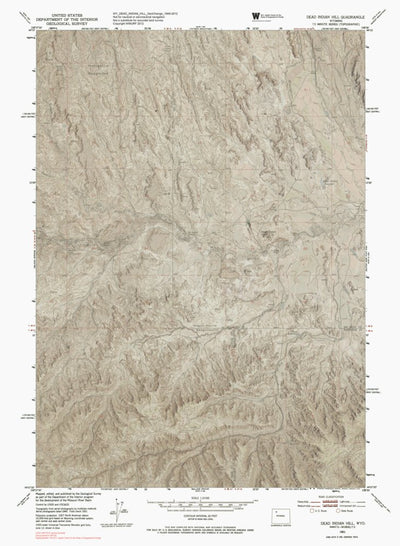 WY-DEAD INDIAN HILL: GeoChange 1949-2012 Preview 1