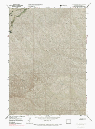 WY-JONES RESERVOIR: GeoChange 1964-2012 Preview 1