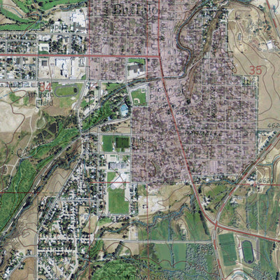 WY-BUFFALO: GeoChange 1969-2012 Preview 3