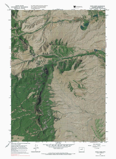 WY-NORTH RIDGE: GeoChange 1966-2012 Preview 1