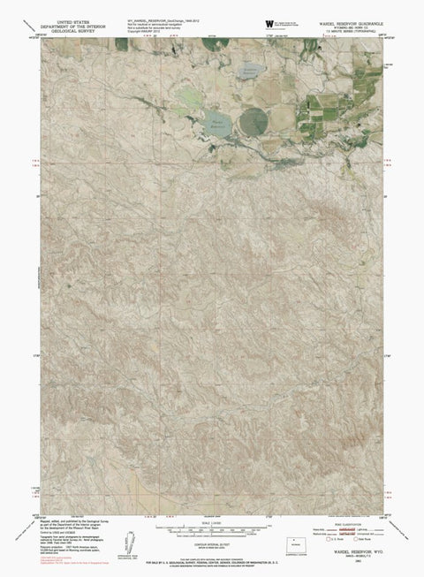 WY-WARDEL RESERVOIR: GeoChange 1948-2012 Preview 1