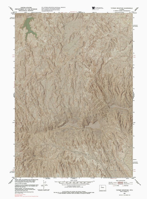 WY-TATMAN MOUNTAIN: GeoChange 1948-2012 Preview 1