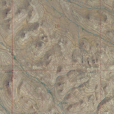 WY-LAKE DE SMET EAST: GeoChange 1969-2012 Preview 3