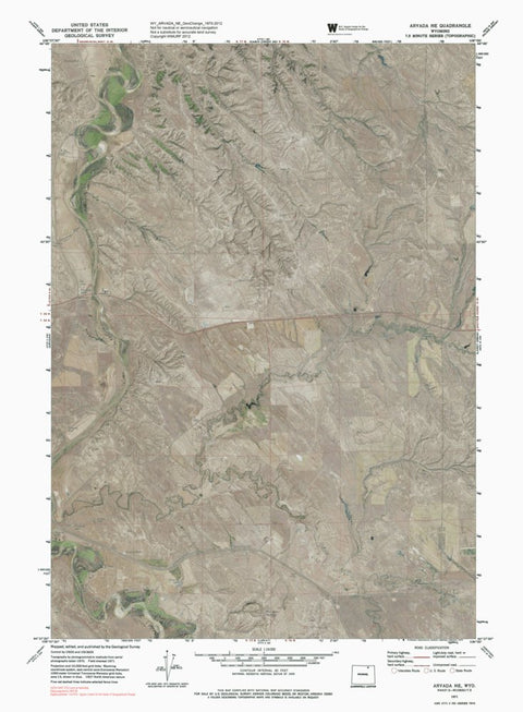 WY-ARVADA NE: GeoChange 1970-2012 Preview 1