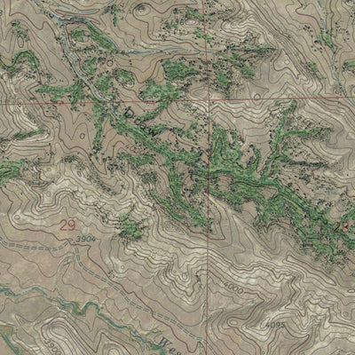 WY-MT-BOX ELDER DRAW: GeoChange 1970-2012 Preview 3